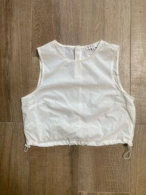 Drawstring Crop Tank
